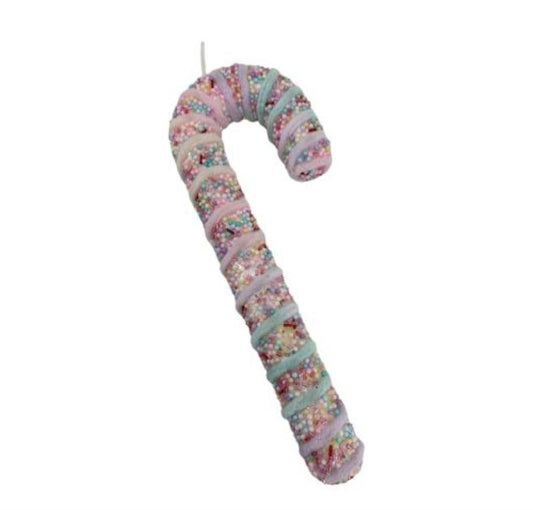34CM CANDY CANE PINK SPRINKLE