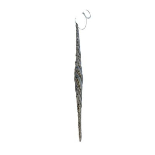 23CM TWISTER GREY ICICLE