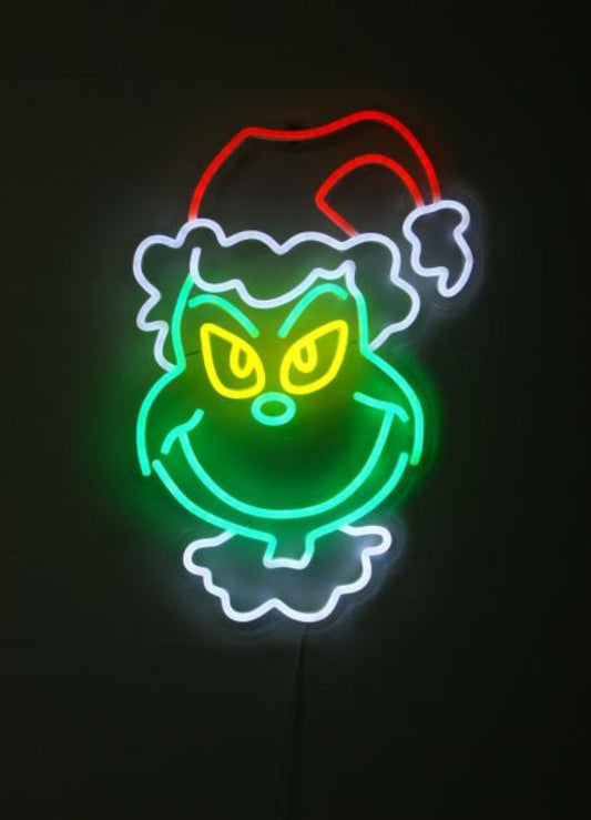 GRINCH HEAD LIGHT UP