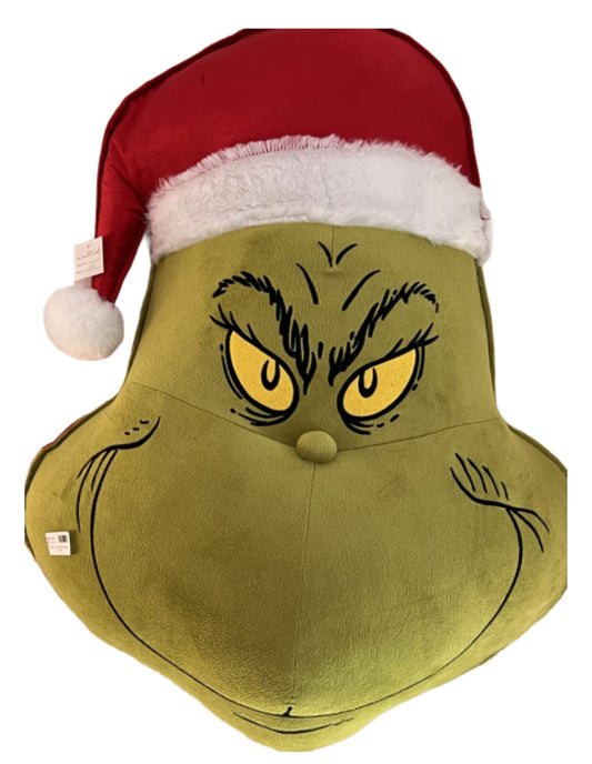 GRINCH HEAD WALL HANGING