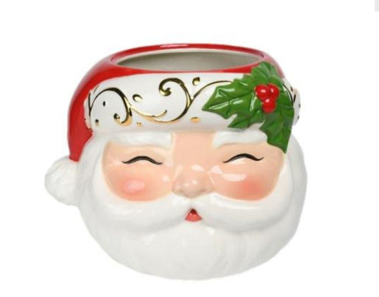 SANTA FLOWER POT