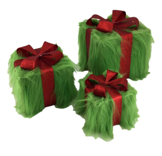 GRINCHMAS SET OF 3 PRESENTS