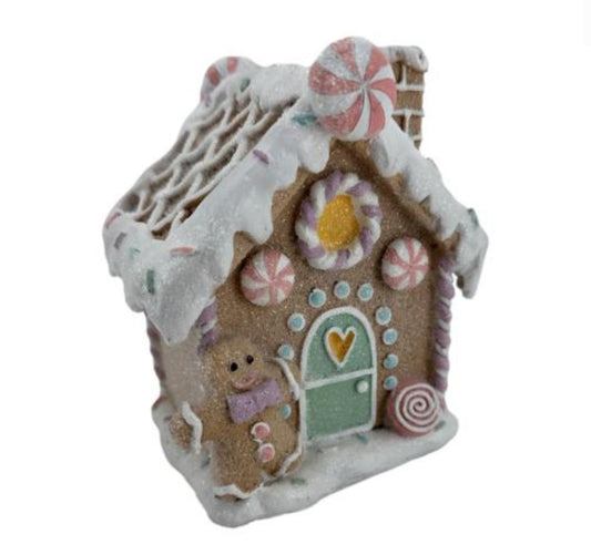 12CM GINGERBREAD HOUSE PASTEL