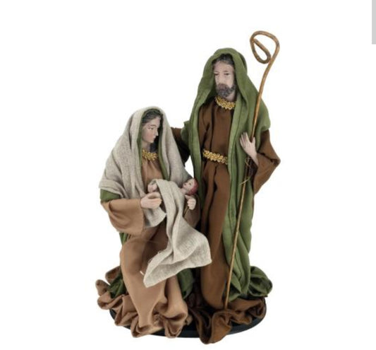 HOLY FAMILY GREEN BROWN