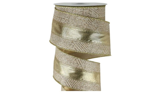 GOLD NATURAL 9.14M RIBBON