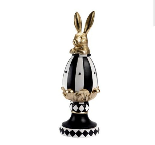 LUXE 35CM STRIPED EGG
