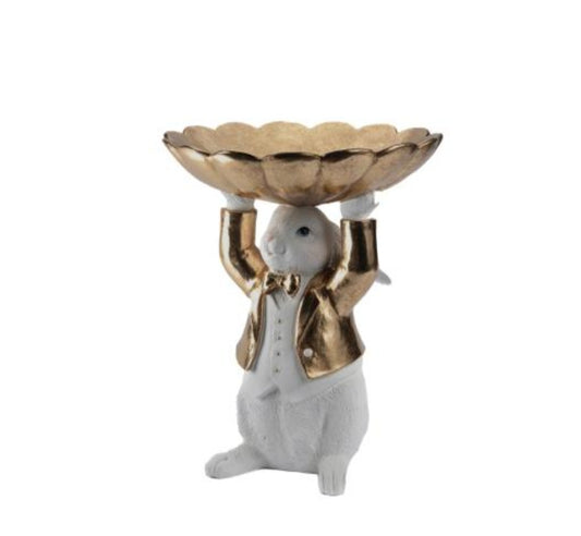 LUXE BUNNY GOLD BOWL