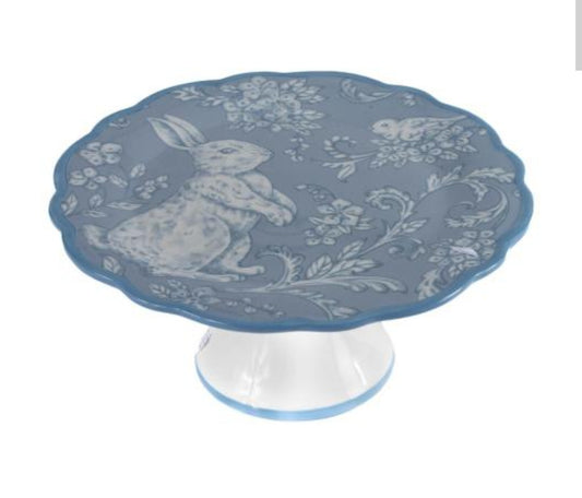 CAKE STAND JASPER BLUE