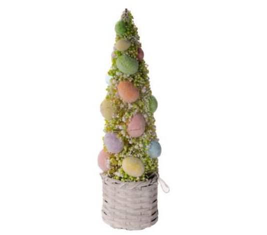 45CM PRE LIT LED EGG TREE