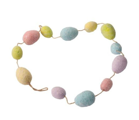120CM PASTEL EGG GARLAND