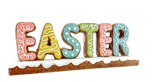GINGERBREAD EASTER SIGN