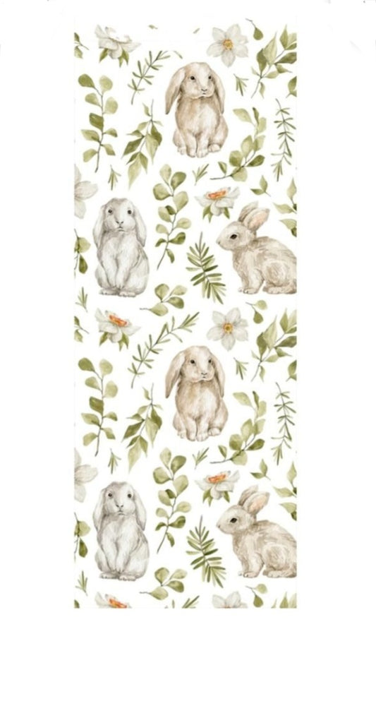 FIELD OF BUNNIES TABLE RUNNER