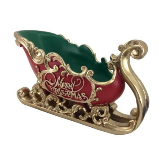 RED SANTA SLEIGH