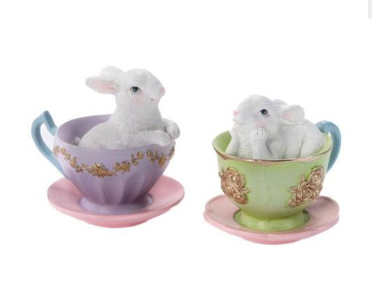LUXE PASTEL TEA CUPS ASST