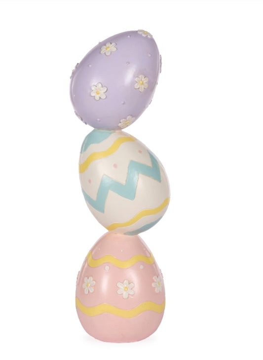 PASTEL BALANCING EGG STACK