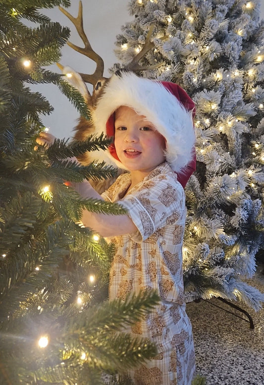 KIDS GINGERBREAD PJ SET