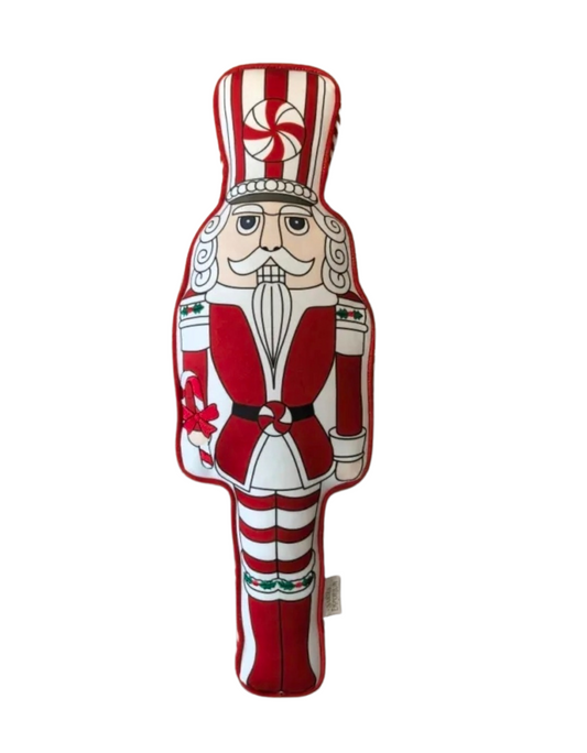 RED NUTCRACKER CUSHION
