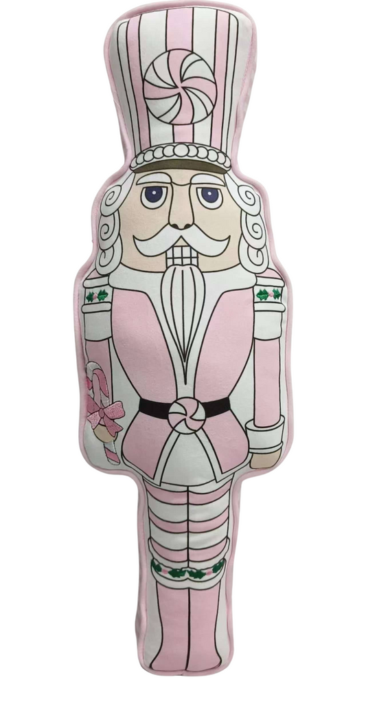 PINK NUTCRACKER CUSHION
