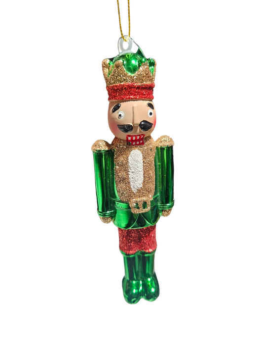 GREEN NUTCRACKER HANGING