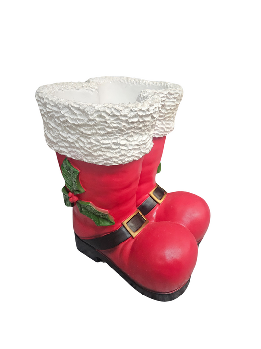 RED SANTA BOOTS