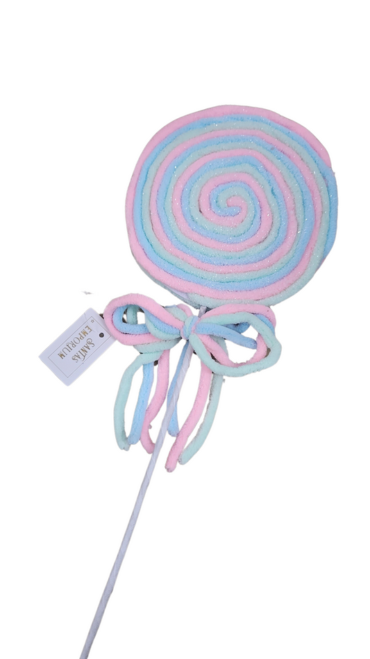 RAINBOW CANDY LOLLIPOP PICK