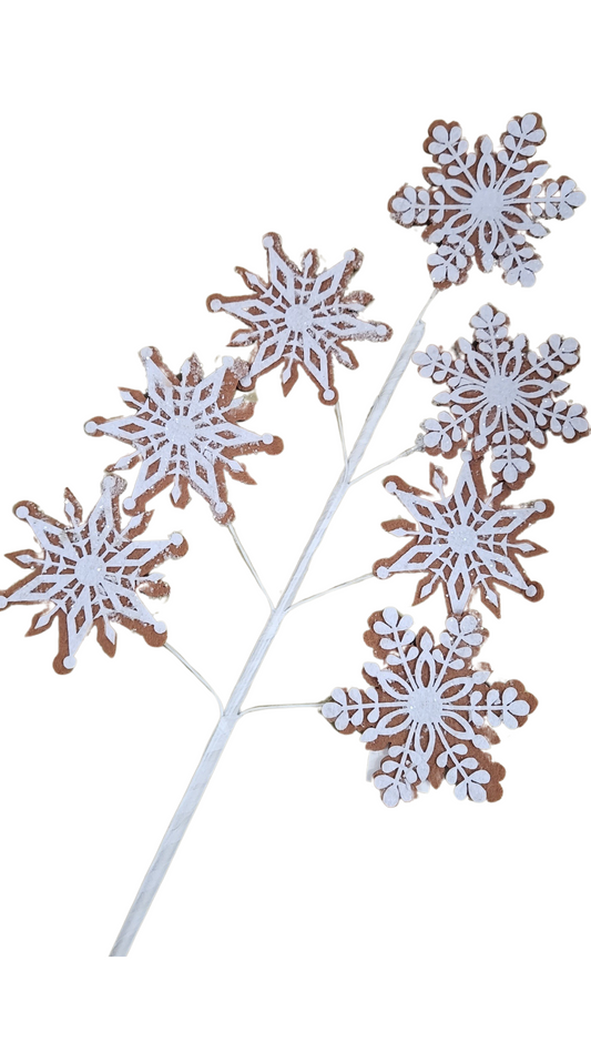 GINGERBREAD SNOWFLAKE SPRAY