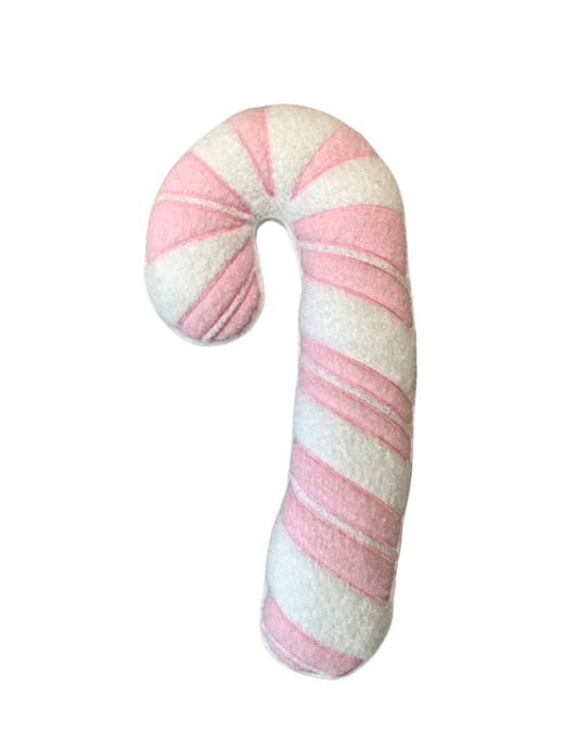 PINK CANDY CANE CUSHION