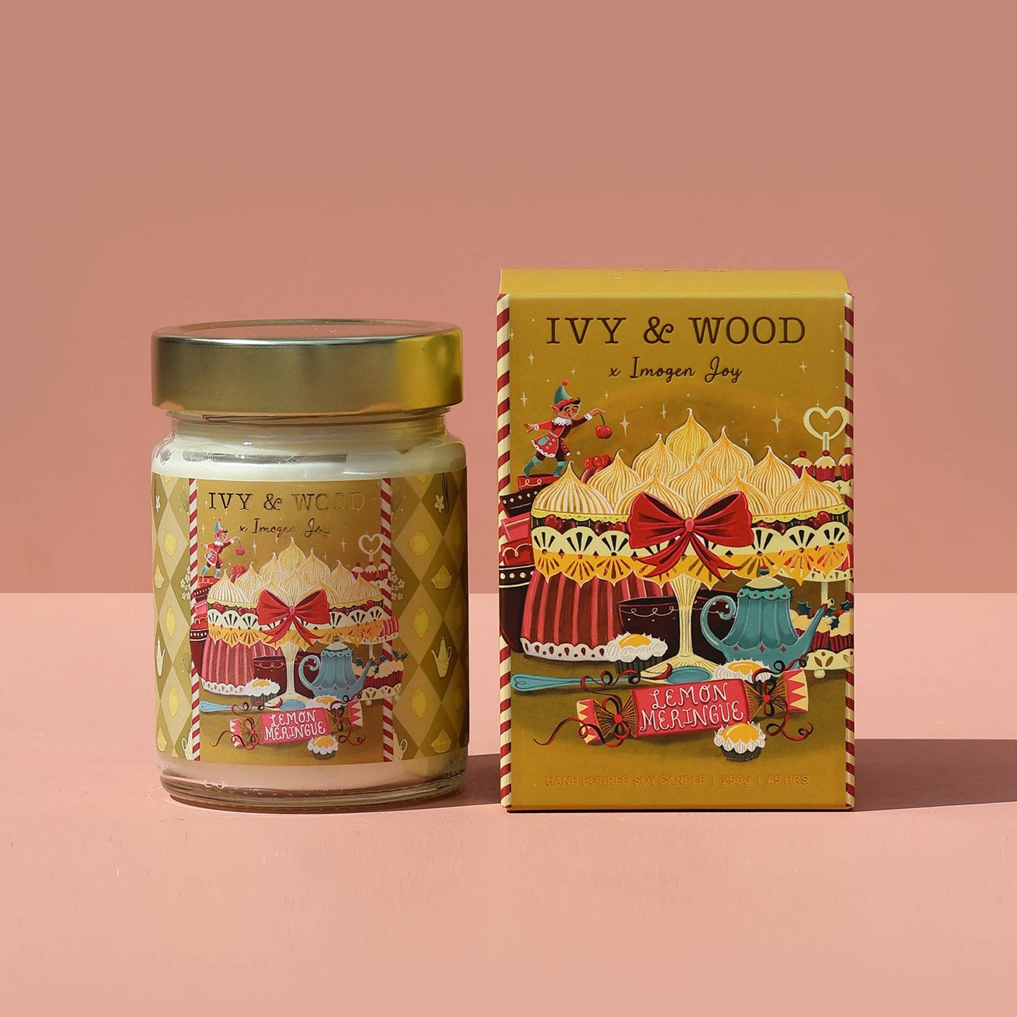 IVY & WOOD LEMON MERINGUE SOY CANDLE