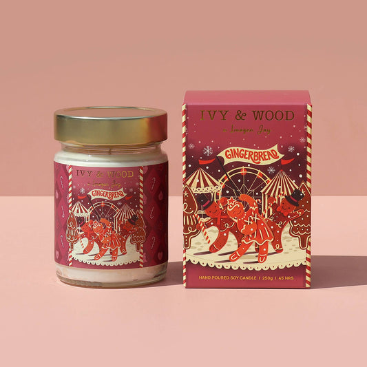 IVY & WOOD GINGERBREAD SOY CANDLE
