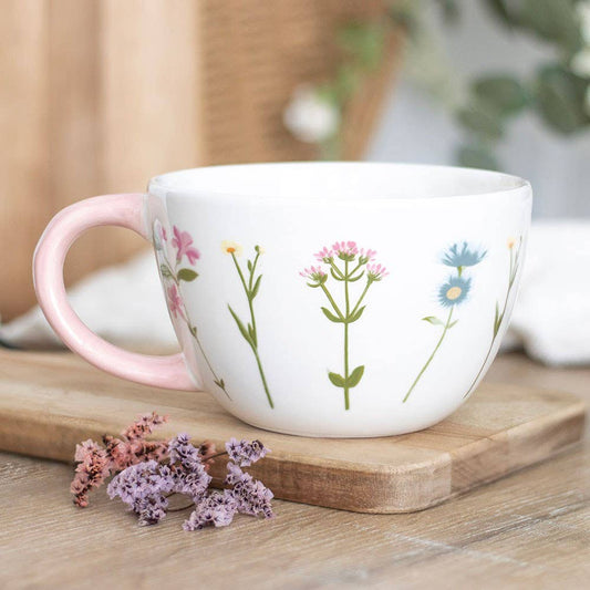 BLOOMING FLORAL MUG