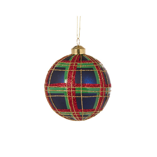 PRE ORDER ROYAL TARTAN BAUBLE