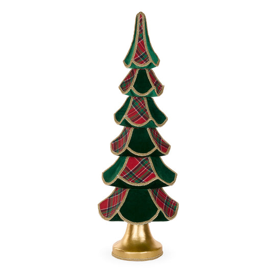 PRE ORDER 90CM TARTAN LAYERED TREE