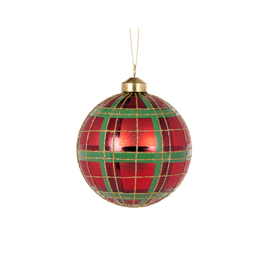 PRE ORDER TRADITIONAL TARTAN BAUBLE