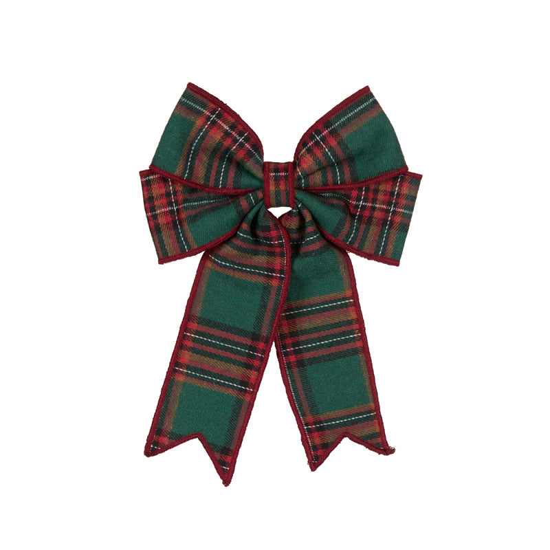 PRE ORDER RED TARTAN DOUBLE BOW