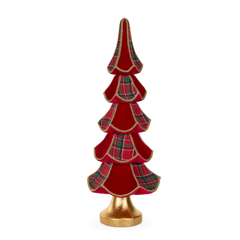 PRE ORDER 77CM TARTAN LAYERED TREE