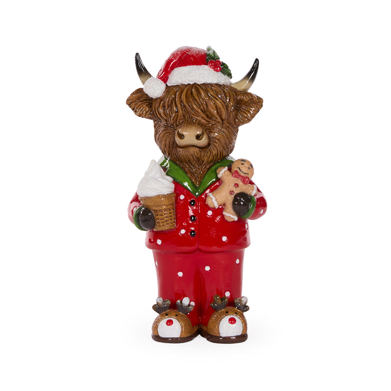 PRE ORDER COZY HIGHLAND COW WITH ICE CREAM