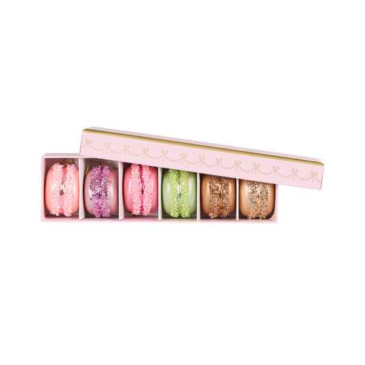PRE ORDER MACARON GLASS ORNAMENT GIFT BOX