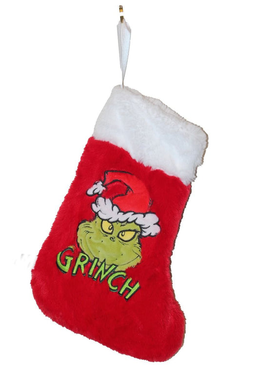 PRE ORDER RED GRINCH STOCKING