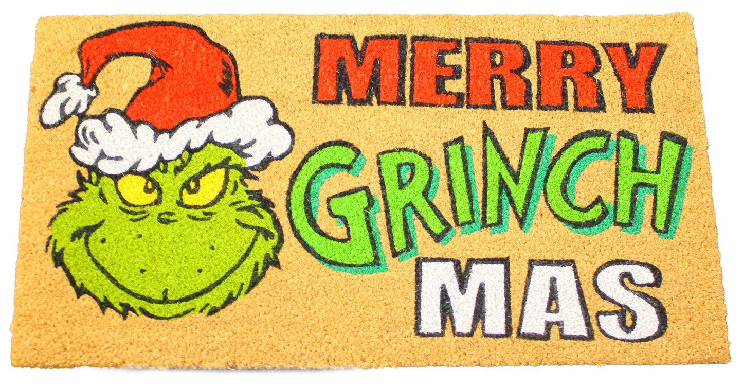 PRE ORDER GRINCH DOOR MAT
