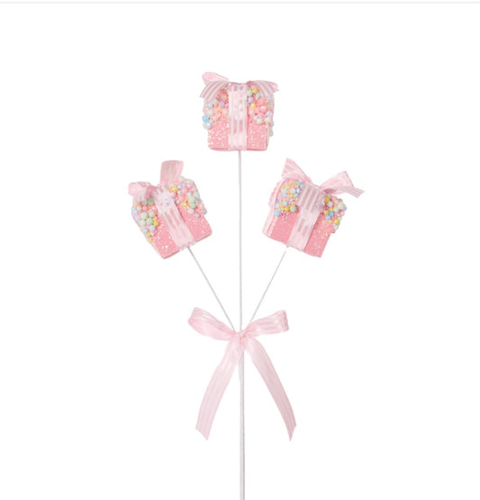 PRE ORDER PINK PRESENT PICK