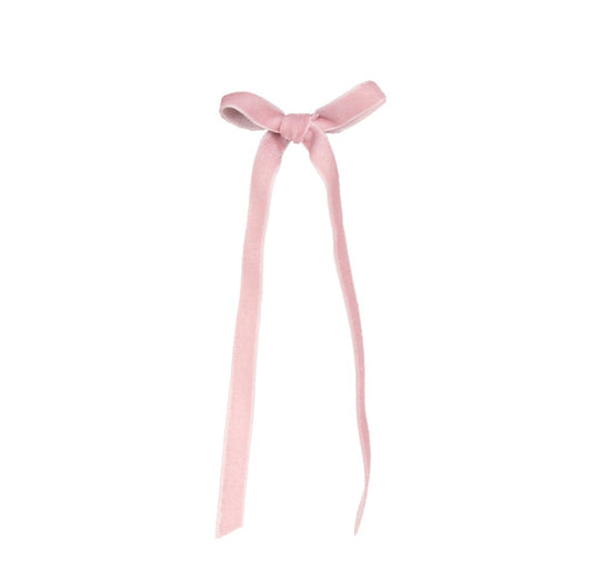 PRE ORDER 6PK VELVET SKINNY BOWS