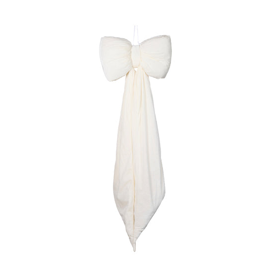 PRE ORDER WHITE ELONGATED BOW