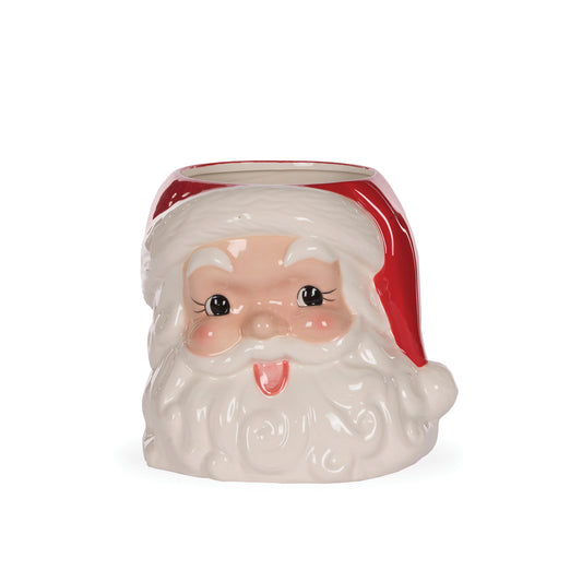 PRE ORDER RED VINTAGE SANTA POT