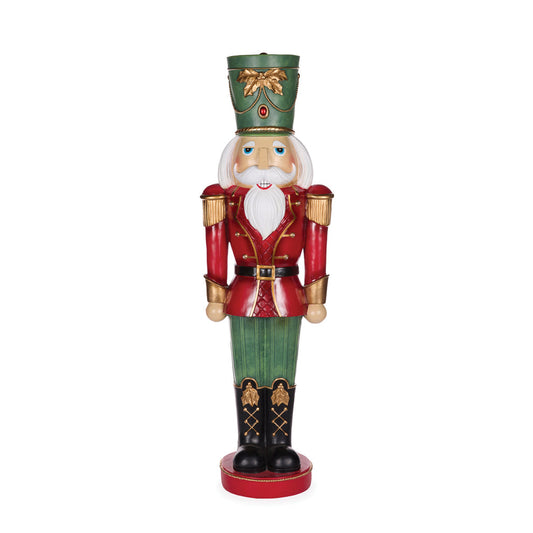 119CM LED TRADITIONAL HOLLY NUTCRACKER