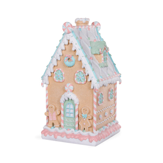 PRE ORDER PASTEL PIPED GINGERBREAD MANSION