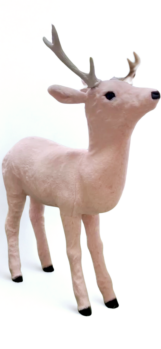 BABY PINK ANIMATED REINDEER