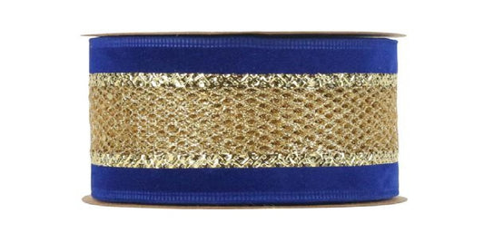 9.14M BLUE GOLD RIBBON