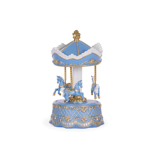 PRE ORDER EXQUISITE BLUE AND WHITE CAROUSEL