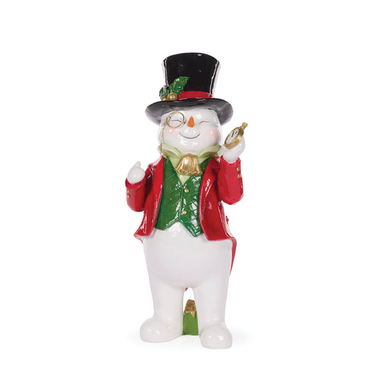 PRE ORDER 41.5CM JOLLY RETRO SNOWMAN