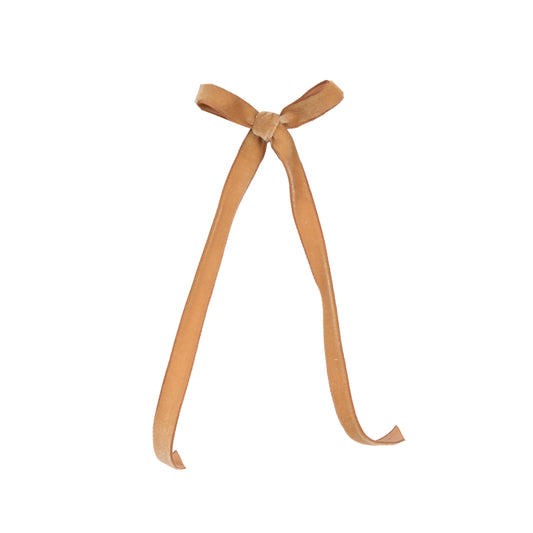 PRE ORDER 6PK TAN SKINNY BOWS